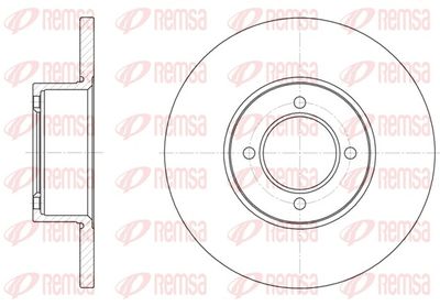 Brake Disc REMSA 6127.00