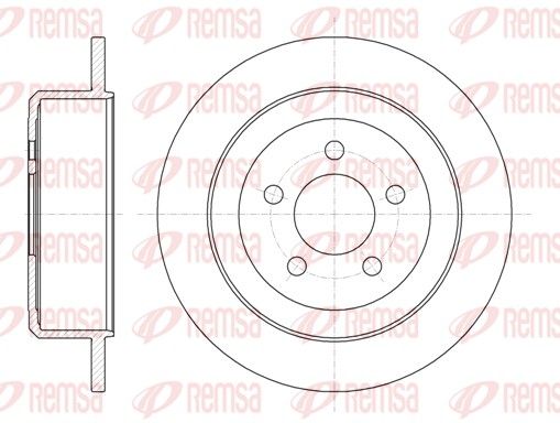 REMSA 61271.00 Brake Disc