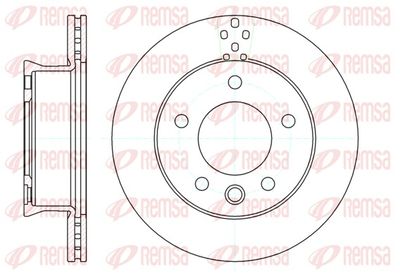 Brake Disc REMSA 61275.10