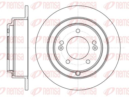 REMSA 61276.00 Brake Disc