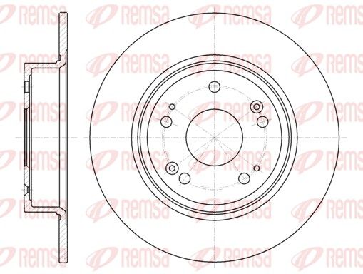 REMSA 61278.00 Brake Disc