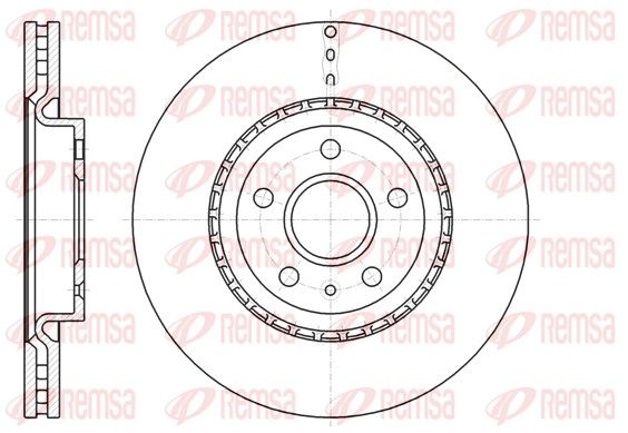 REMSA 61283.10 Brake Disc