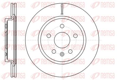 Brake Disc REMSA 61284.10