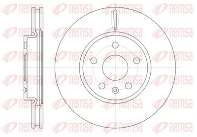 Brake Disc REMSA 61286.10