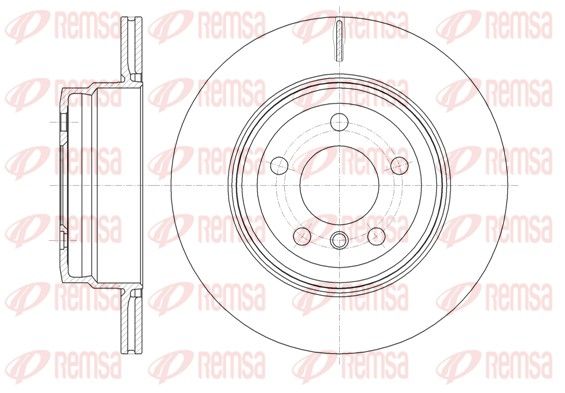 REMSA 61287.10 Brake Disc