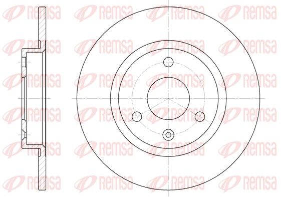 REMSA 6129.00 Brake Disc
