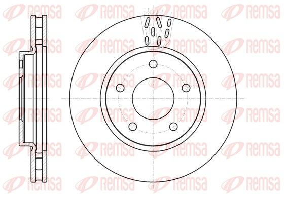 REMSA 61291.10 Brake Disc