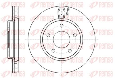 Brake Disc REMSA 61291.10