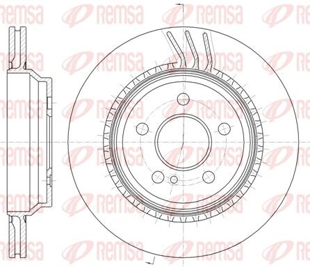 REMSA 61296.10 Brake Disc