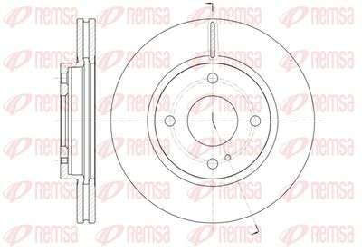 Brake Disc REMSA 61299.10
