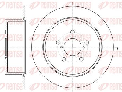 Brake Disc REMSA 61300.00
