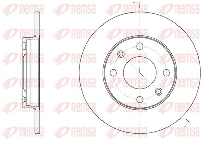 Brake Disc REMSA 6130.00