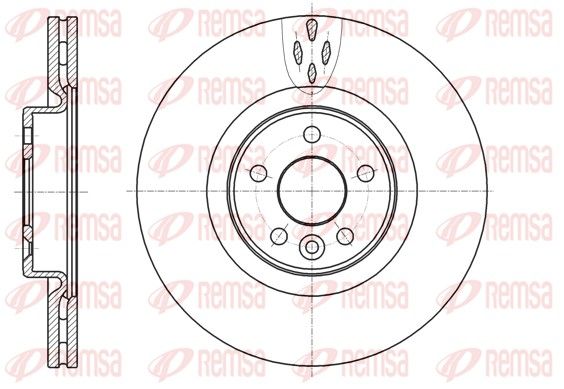 REMSA 61304.10 Brake Disc