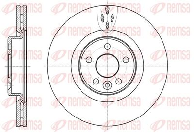 Brake Disc REMSA 61304.10