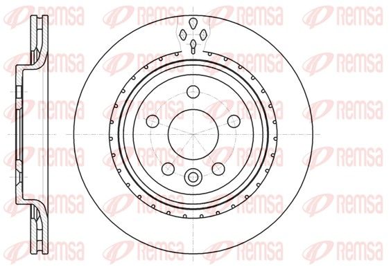 REMSA 61305.10 Brake Disc