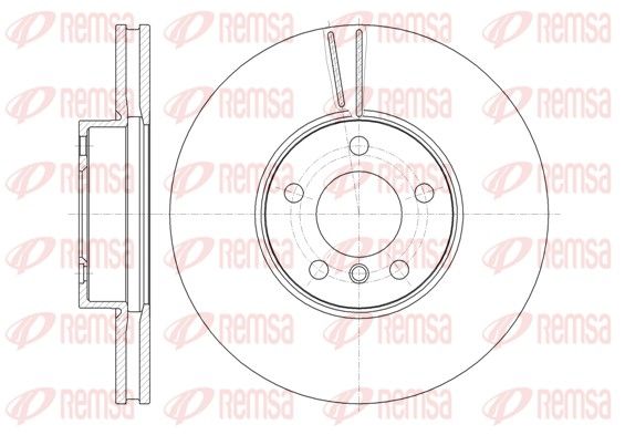 REMSA 61307.10 Brake Disc