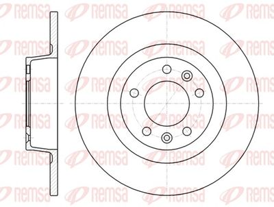Brake Disc REMSA 61312.00