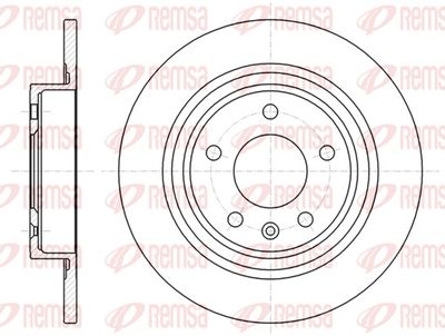 Brake Disc REMSA 61315.00