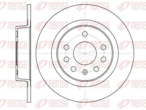 REMSA 61317.00 Brake Disc