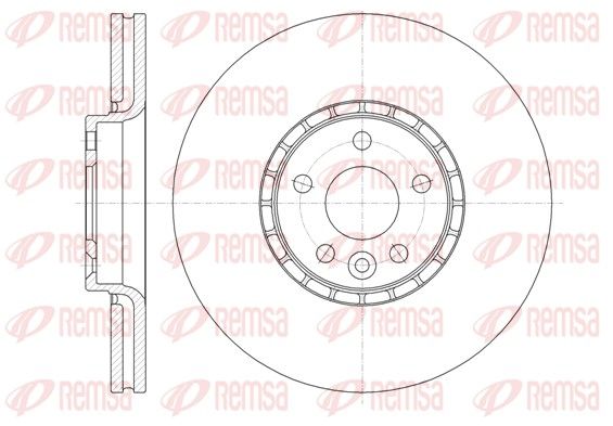 REMSA 61319.10 Brake Disc