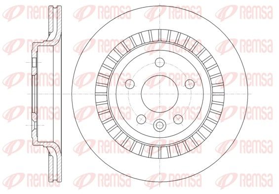 REMSA 61320.10 Brake Disc