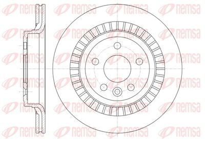 Brake Disc REMSA 61320.10