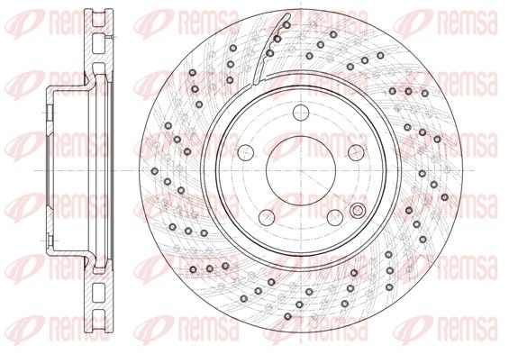 REMSA 61322.10 Brake Disc