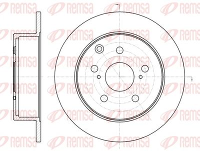 Brake Disc REMSA 61324.00