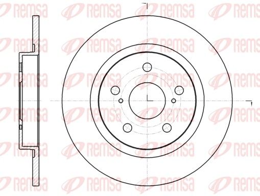 REMSA 61325.00 Brake Disc