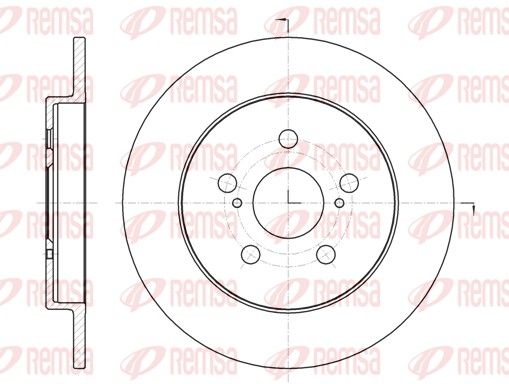 REMSA 61326.00 Brake Disc