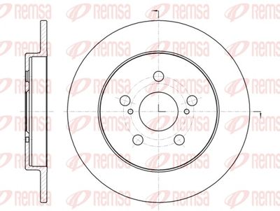 Brake Disc REMSA 61326.00