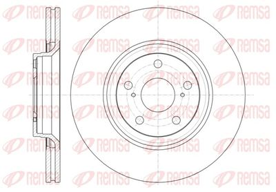 Brake Disc REMSA 61329.10
