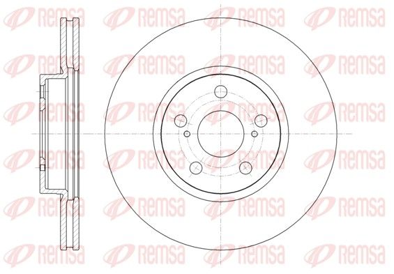 REMSA 61330.10 Brake Disc