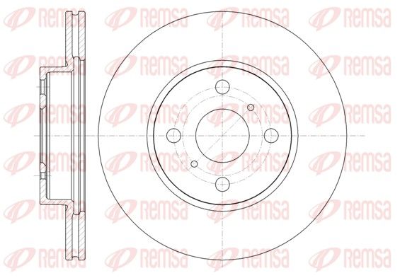 REMSA 61332.10 Brake Disc