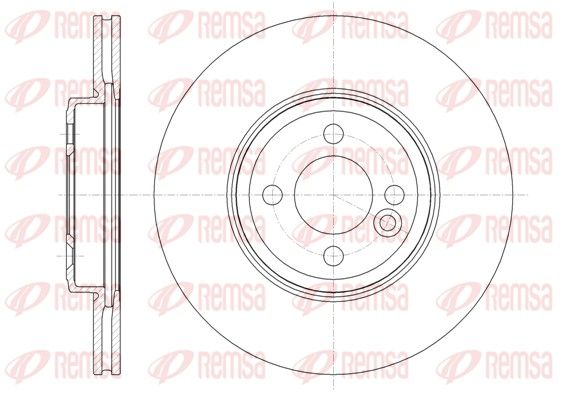 REMSA 61334.10 Brake Disc