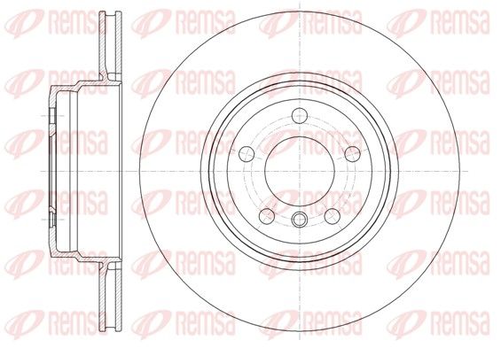 REMSA 61337.10 Brake Disc