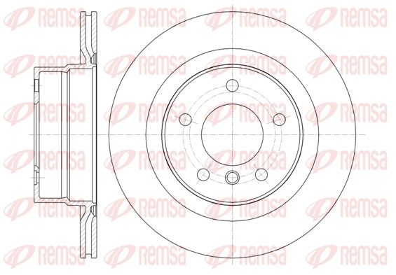 REMSA 61338.10 Brake Disc