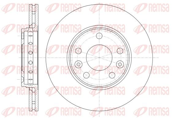 REMSA 61346.10 Brake Disc