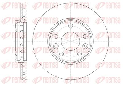Brake Disc REMSA 61346.10
