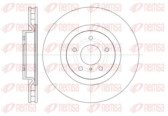 REMSA 61347.10 Brake Disc
