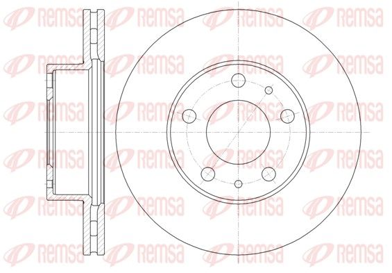 REMSA 61351.10 Brake Disc