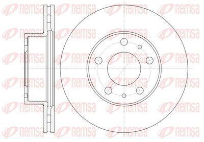 Brake Disc REMSA 61351.10