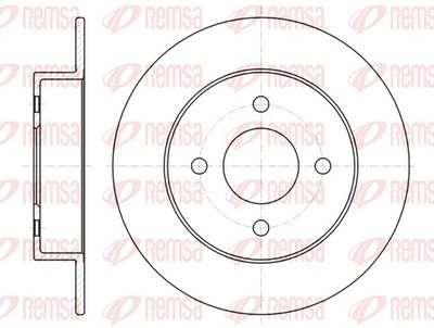 Brake Disc REMSA 61353.00