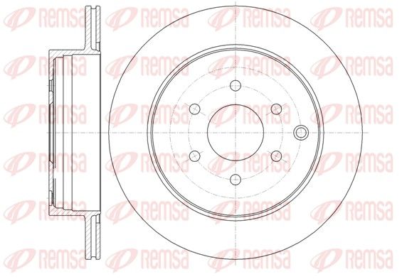 REMSA 61354.10 Brake Disc