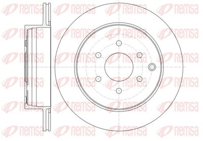 Brake Disc REMSA 61354.10