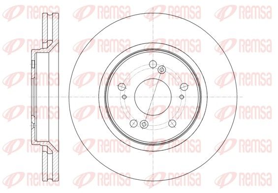 REMSA 61358.10 Brake Disc