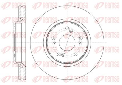 Brake Disc REMSA 61358.10