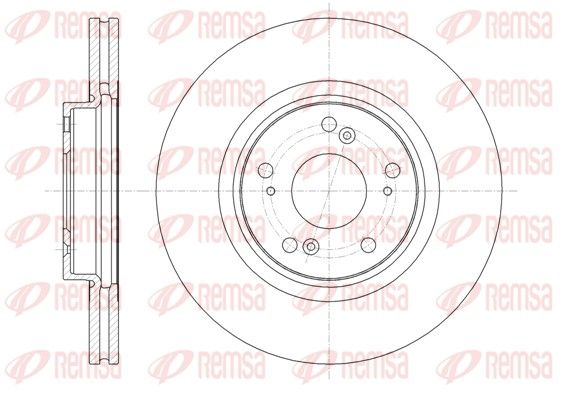 REMSA 61359.10 Brake Disc