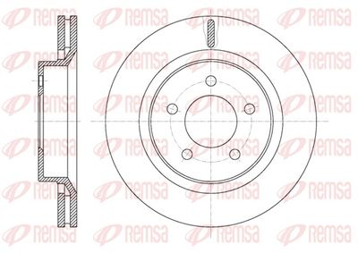 Brake Disc REMSA 61360.10
