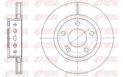 Brake Disc REMSA 61363.10